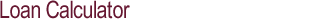 Loan Calculator